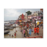Evening Bath At Varanasi Postcards
