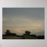 Evening Clouds Posters