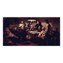 Evening Company By Vladimir Makovsky Photo Cards