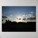 Evening Glow Poster