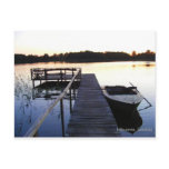Evening Lake Postcards