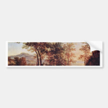 Evening Landscape By Both Jan Bumper Sticker