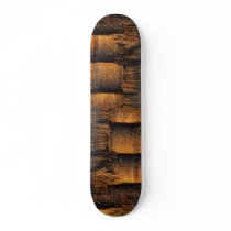 Evening light custom skate board