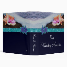 Evening On The Beach Keepsake 3 Ring Binders
