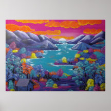 Evening Retreat Posters