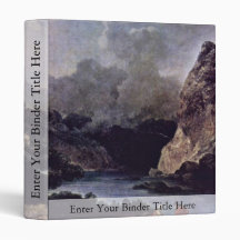 Evening Seascape With Cumberland By Loutherbourg Vinyl Binders