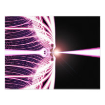 *Event Horizon* Fractal Art Design Custom Invite
