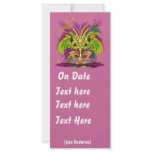 Event Mardi Gras The Queen Style 2 Plse View Notes rack cards
