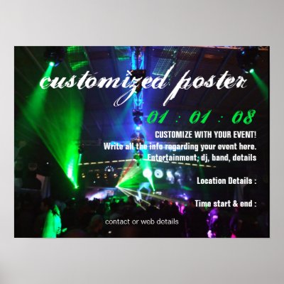 EVENT Party #2 Poster by webgrrl