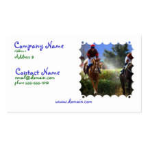 Eventing Horse Business Card