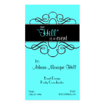 Events & Parties Business Card