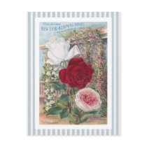 Ever-Blooming Roses Vintage Art