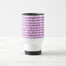 Ever thankful for my job, praising the Lord for... Mugs