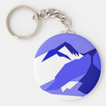 Everest - blue key chains