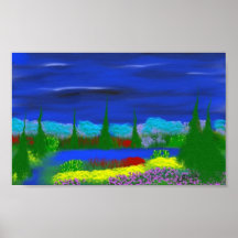 Evergreen lake posters