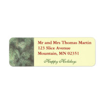 Evergreen Return Address Label