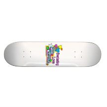 Everlasting Love Just Married Heart Balloons Skateboards