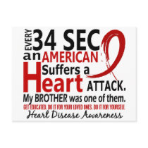 Every 34 Seconds Brother Heart Disease / Attack