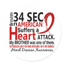 Every 34 Seconds Brother Heart Disease / Attack