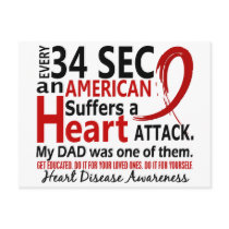 Every 34 Seconds Dad Heart Disease / Attack