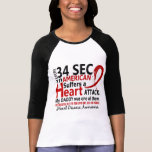 Every 34 Seconds Daddy Heart Disease / Attack T-shirts