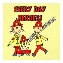 Every Day Heroes Firefighters T-shirts and Gifts Announcement