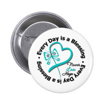 Every Day is a Blessing - Hope Ovarian Cancer Pin