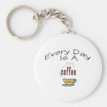 Every Day Is A Coffee Day Keychains
