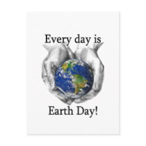 Every day is Earth Day Postcard