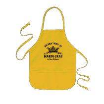 Every Day Mardi Gras in New Orleans Apron
