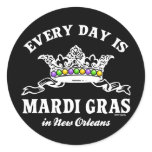 Every Day Mardi Gras in New Orleans stickers