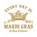 Every Day Mardi Gras in New Orleans t-shirts