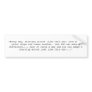 "Every day, starving artist -like this one- Bumper Stickers