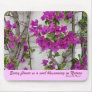 Every flower is a soul blossoming in ... mouse pads