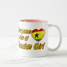 Every one loves a Ghanaian girl Mugs