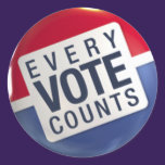 Every Vote Counts Sticker stickers