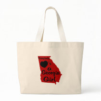 Everybody Loves a Georgia Girl Red and Black Bag