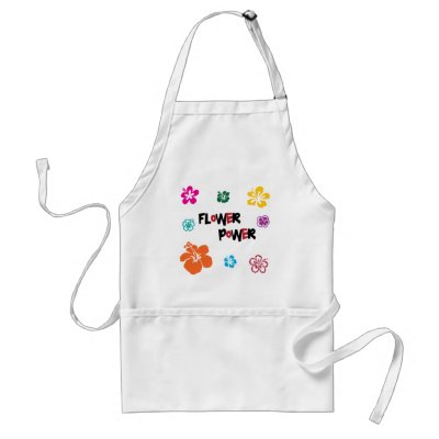 Everybody loves Flowers Apron by shopoflove