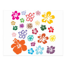 Everybody loves Flowers Post Card