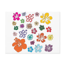 Everybody loves Flowers Postcard