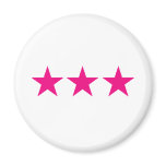 Everybody loves Stars Refrigerator Magnets