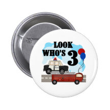 Everyday Heroes 3rd Birthday Button