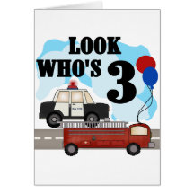 Everyday Heroes 3rd Birthday Tshirts and Gifts Cards