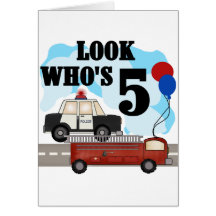 Everyday Heroes 5th Birthday Tshirts Cards