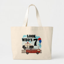 Everyday Heroes 7th Birthday Tote Bags