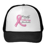 Everyday I Miss My Grandmother Breast Cancer Trucker Hats