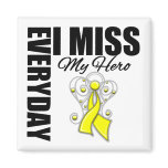 Everyday I Miss My Hero Suicide Prevention magnets