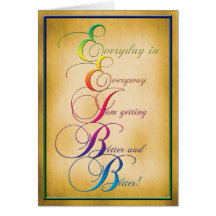 Everyday in Everyway Affirmation Greeting Card