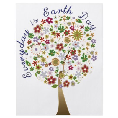 Everyday is earth day flyer design by FourSeasonsShop