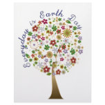 Everyday is earth day personalized letterhead